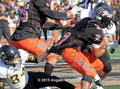 Thumbnail 2 in Antioch vs. Pittsburg (Big Little Game) photogallery.