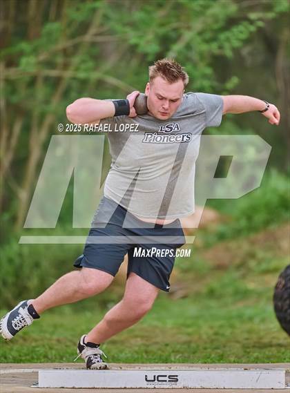 Thumbnail 1 in Cooper Dragon Invitational (Shot Put)  photogallery.