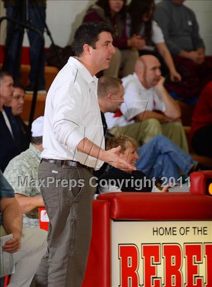 Thumbnail 2 in Anderson County vs Leslie Co, KY (Maryville Christmas Invitational Tournament)  photogallery.