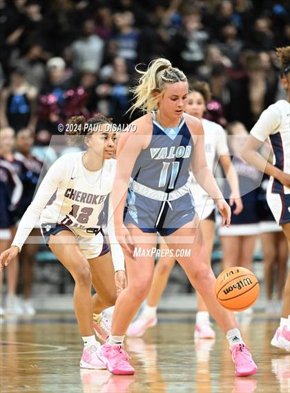 Thumbnail 2 in Valor Christian vs. Cherokee Trail (CHSAA 6A Final Four) photogallery.