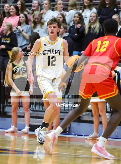 Thumbnail 1 in Judge Memorial Catholic vs. Emery (UHSAA 3A Quartertfinal) photogallery.