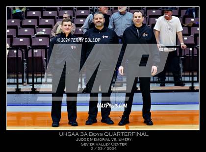 Thumbnail 1 in Judge Memorial Catholic vs. Emery (UHSAA 3A Quartertfinal) photogallery.