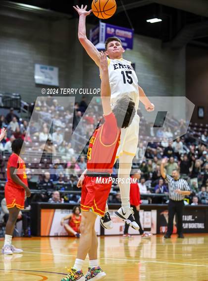 Thumbnail 1 in Judge Memorial Catholic vs. Emery (UHSAA 3A Quartertfinal) photogallery.