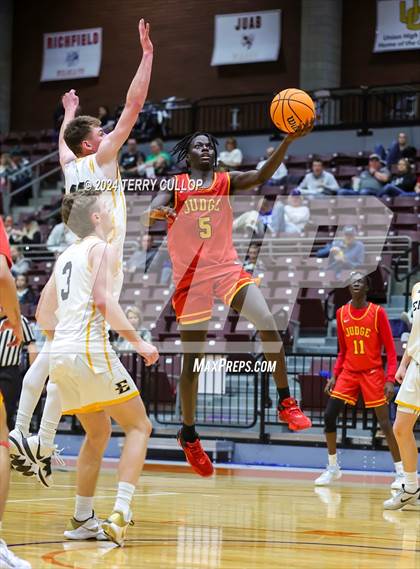Thumbnail 1 in Judge Memorial Catholic vs. Emery (UHSAA 3A Quartertfinal) photogallery.