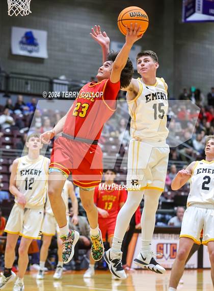 Thumbnail 3 in Judge Memorial Catholic vs. Emery (UHSAA 3A Quartertfinal) photogallery.