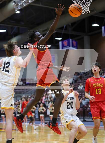 Thumbnail 2 in Judge Memorial Catholic vs. Emery (UHSAA 3A Quartertfinal) photogallery.