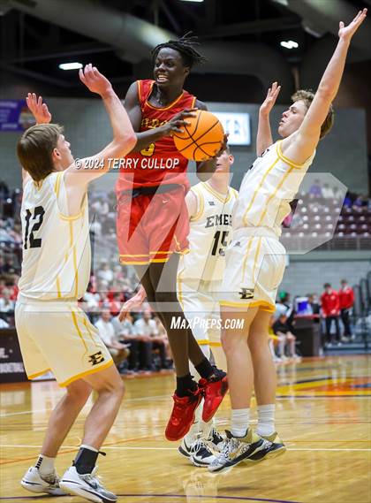 Thumbnail 3 in Judge Memorial Catholic vs. Emery (UHSAA 3A Quartertfinal) photogallery.