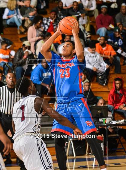 Thumbnail 1 in Pebblebrook vs. DeMatha (Hilton Invitational) photogallery.