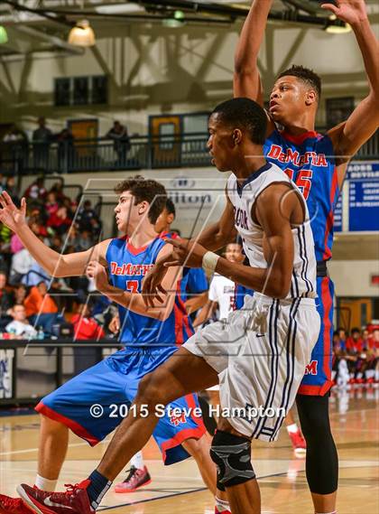 Thumbnail 2 in Pebblebrook vs. DeMatha (Hilton Invitational) photogallery.