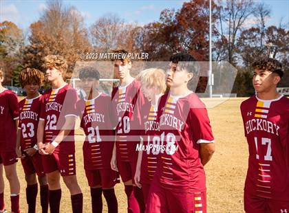 Thumbnail 2 in First Flight vs. Hickory (NCHSAA 3A Final - Awards) photogallery.