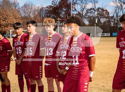 Thumbnail 2 in First Flight vs. Hickory (NCHSAA 3A Final - Awards) photogallery.
