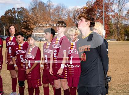 Thumbnail 2 in First Flight vs. Hickory (NCHSAA 3A Final - Awards) photogallery.