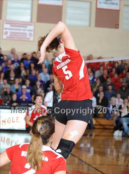 Thumbnail 1 in Grantsburg vs. Washburn (WIAA Sectional Semi-Finals) photogallery.