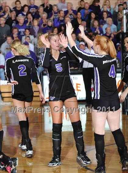 Thumbnail 3 in Grantsburg vs. Washburn (WIAA Sectional Semi-Finals) photogallery.