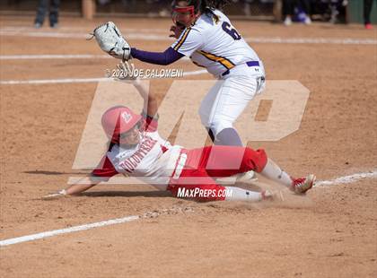 Thumbnail 2 in Lee [Robert E.] vs McAllen (NEISD Softball Tournament) photogallery.