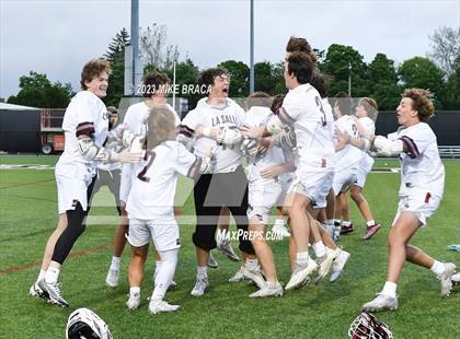Thumbnail 3 in La Salle Academy vs. Moses Brown (RIIL D1 State Final) photogallery.