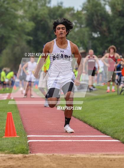 Thumbnail 1 in CHSAA Track & Field 4A Championships (Boys Long Jump) photogallery.