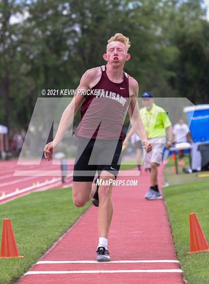 Thumbnail 2 in CHSAA Track & Field 4A Championships (Boys Long Jump) photogallery.