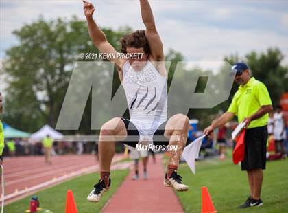 Thumbnail 2 in CHSAA Track & Field 4A Championships (Boys Long Jump) photogallery.