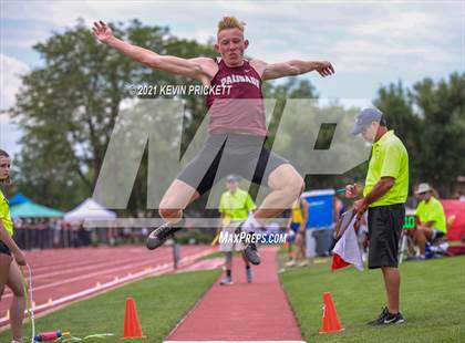 Thumbnail 2 in CHSAA Track & Field 4A Championships (Boys Long Jump) photogallery.
