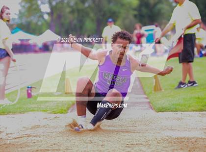 Thumbnail 2 in CHSAA Track & Field 4A Championships (Boys Long Jump) photogallery.