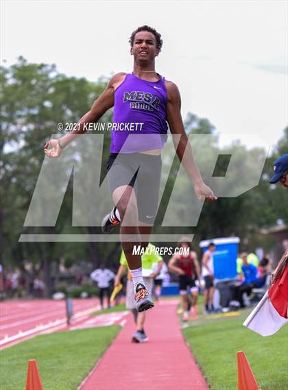 Thumbnail 1 in CHSAA Track & Field 4A Championships (Boys Long Jump) photogallery.