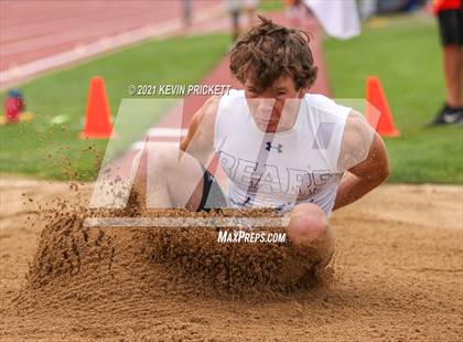 Thumbnail 2 in CHSAA Track & Field 4A Championships (Boys Long Jump) photogallery.