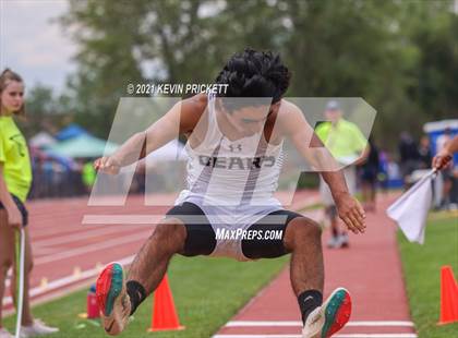 Thumbnail 3 in CHSAA Track & Field 4A Championships (Boys Long Jump) photogallery.