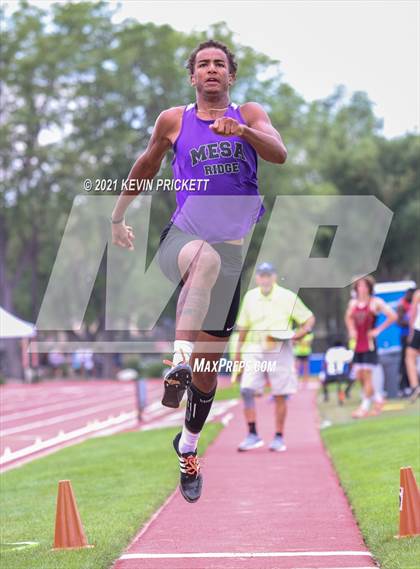Thumbnail 1 in CHSAA Track & Field 4A Championships (Boys Long Jump) photogallery.