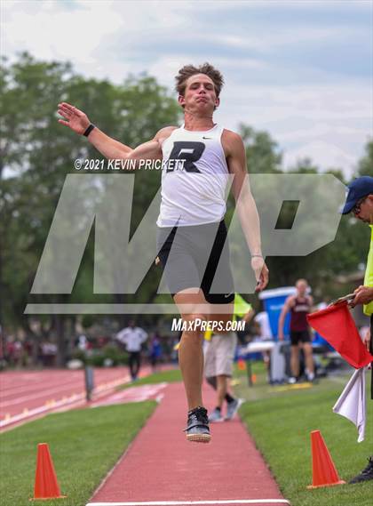 Thumbnail 1 in CHSAA Track & Field 4A Championships (Boys Long Jump) photogallery.