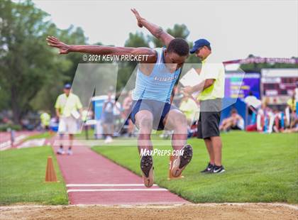 Thumbnail 2 in CHSAA Track & Field 4A Championships (Boys Long Jump) photogallery.