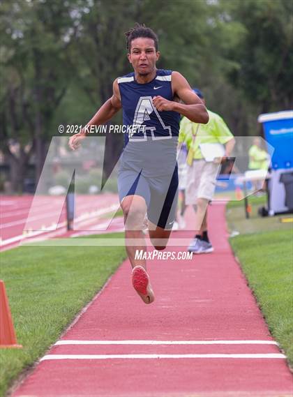 Thumbnail 1 in CHSAA Track & Field 4A Championships (Boys Long Jump) photogallery.