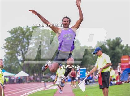 Thumbnail 3 in CHSAA Track & Field 4A Championships (Boys Long Jump) photogallery.