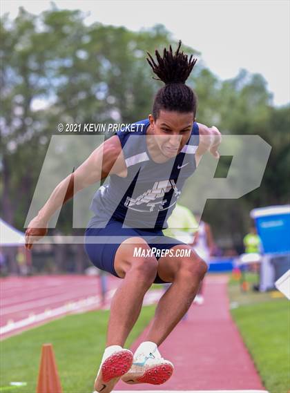 Thumbnail 3 in CHSAA Track & Field 4A Championships (Boys Long Jump) photogallery.