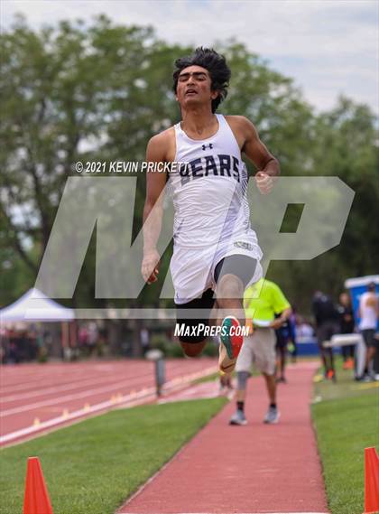 Thumbnail 2 in CHSAA Track & Field 4A Championships (Boys Long Jump) photogallery.