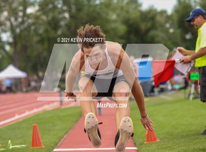 Thumbnail 3 in CHSAA Track & Field 4A Championships (Boys Long Jump) photogallery.