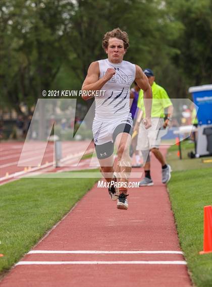 Thumbnail 1 in CHSAA Track & Field 4A Championships (Boys Long Jump) photogallery.