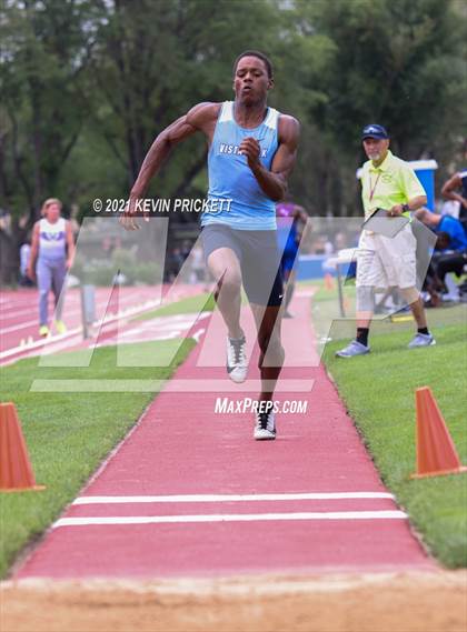 Thumbnail 1 in CHSAA Track & Field 4A Championships (Boys Long Jump) photogallery.