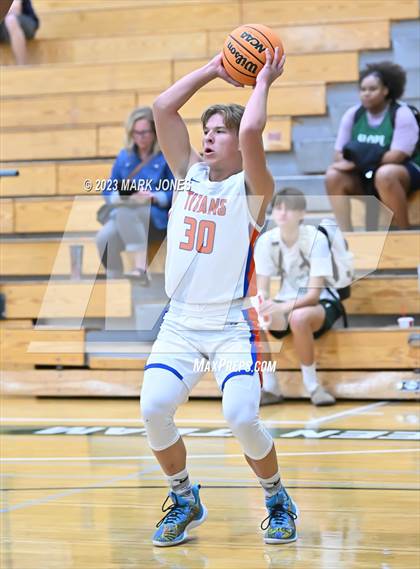 Thumbnail 2 in Canyon View vs. Thunderbird (Sunnyslope Hoopsgiving Basketball Tournament) photogallery.