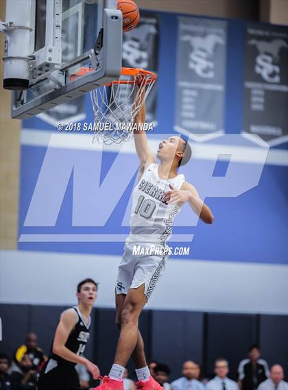 Thumbnail 3 in Sierra Canyon vs Santa Clarita Christian (Sierra Canyon Invitational) photogallery.