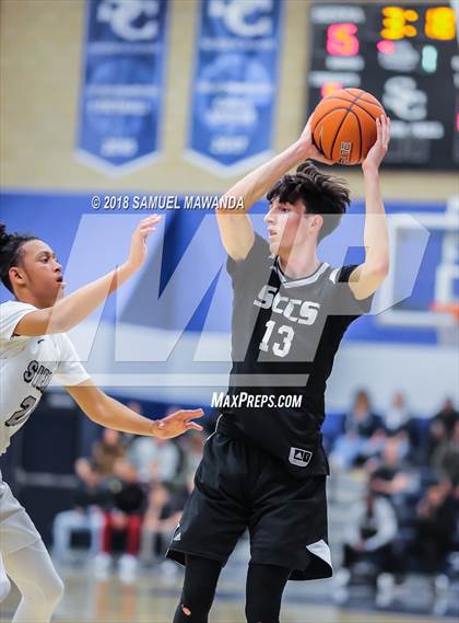 Thumbnail 2 in Sierra Canyon vs Santa Clarita Christian (Sierra Canyon Invitational) photogallery.