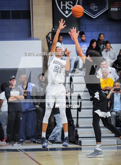 Thumbnail 2 in Sierra Canyon vs Santa Clarita Christian (Sierra Canyon Invitational) photogallery.