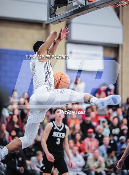 Thumbnail 3 in Sierra Canyon vs Santa Clarita Christian (Sierra Canyon Invitational) photogallery.