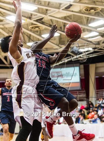 Thumbnail 1 in Constitution vs. St. Anthony (Spalding HoopHall Classic) photogallery.