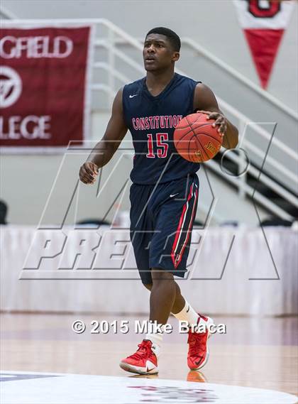 Thumbnail 3 in Constitution vs. St. Anthony (Spalding HoopHall Classic) photogallery.