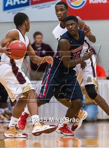 Thumbnail 3 in Constitution vs. St. Anthony (Spalding HoopHall Classic) photogallery.