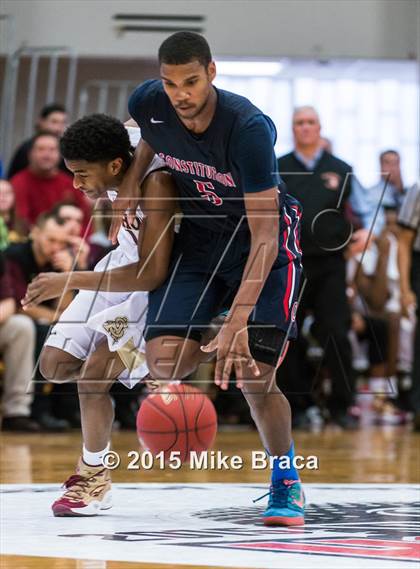 Thumbnail 1 in Constitution vs. St. Anthony (Spalding HoopHall Classic) photogallery.