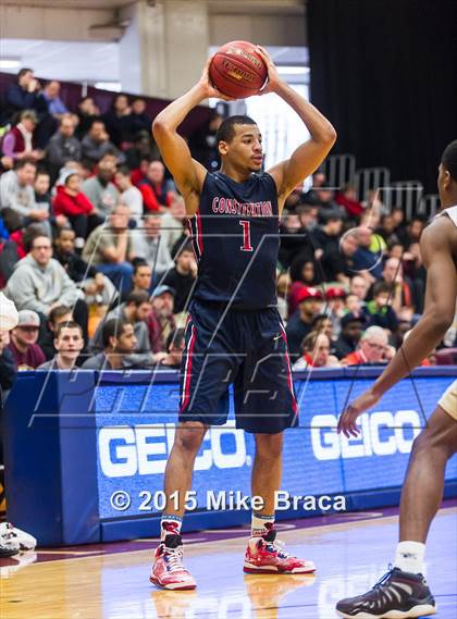 Thumbnail 1 in Constitution vs. St. Anthony (Spalding HoopHall Classic) photogallery.