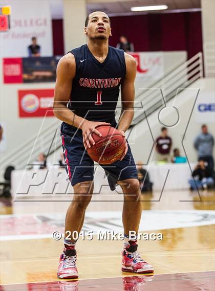 Thumbnail 1 in Constitution vs. St. Anthony (Spalding HoopHall Classic) photogallery.