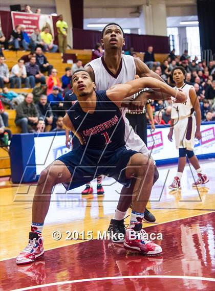 Thumbnail 1 in Constitution vs. St. Anthony (Spalding HoopHall Classic) photogallery.